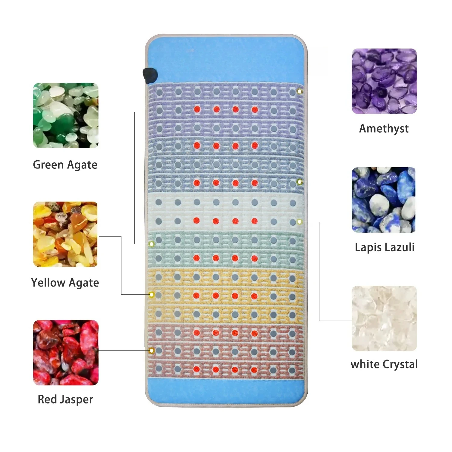 Oxygen Yoga & Fitness Yorkdale - Reliable Natural Crystal Mat Red Light