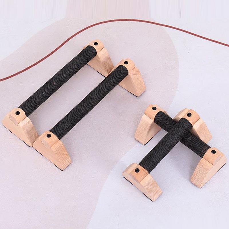 Push Up Board - Wood Calisthenics Bar Solid Wood Parallettes