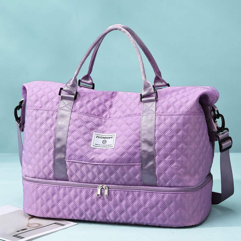 Yoga Fitness Tote - Large Capacity Travel Duffels Bag Weekender
