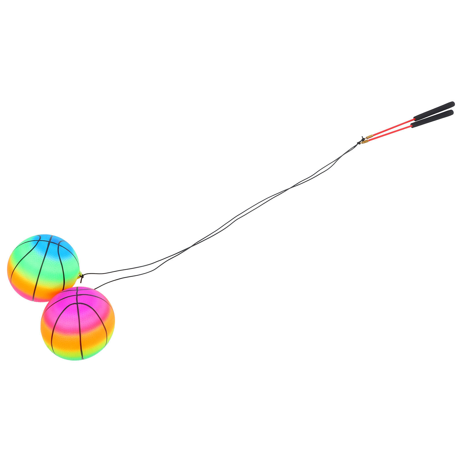Exercise Ball Stability - 2Sets Rainbow Connection Ball Set with