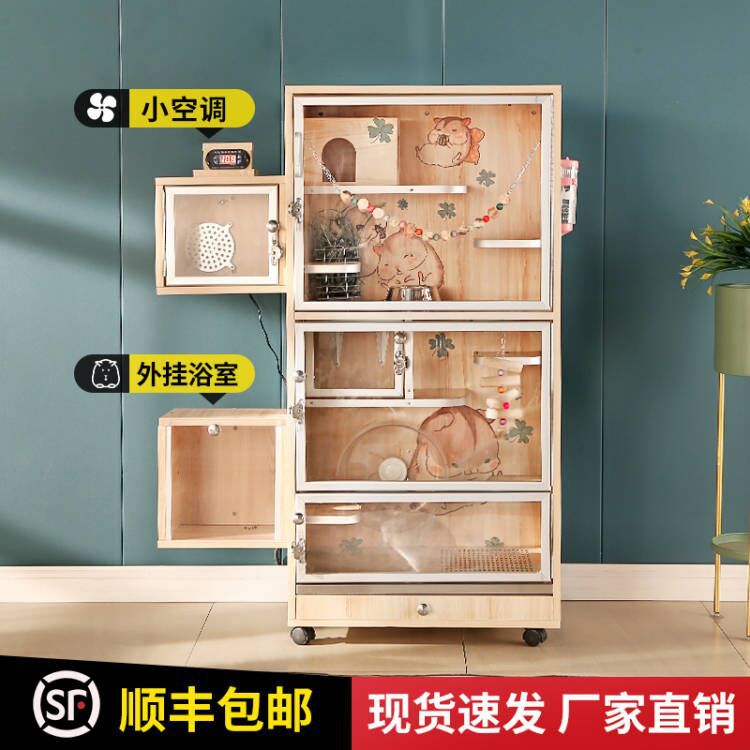 Push Up Board - Dragon cat cabinet cage solid wood