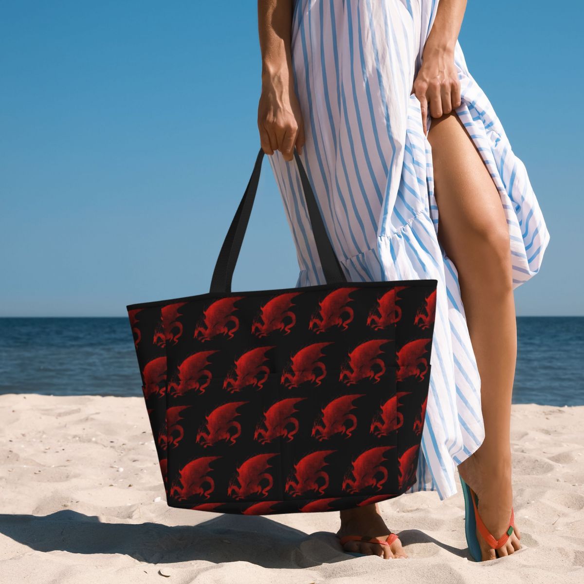 Yoga Fitness Tote - Dragon Age Origins Blood Dragon V2