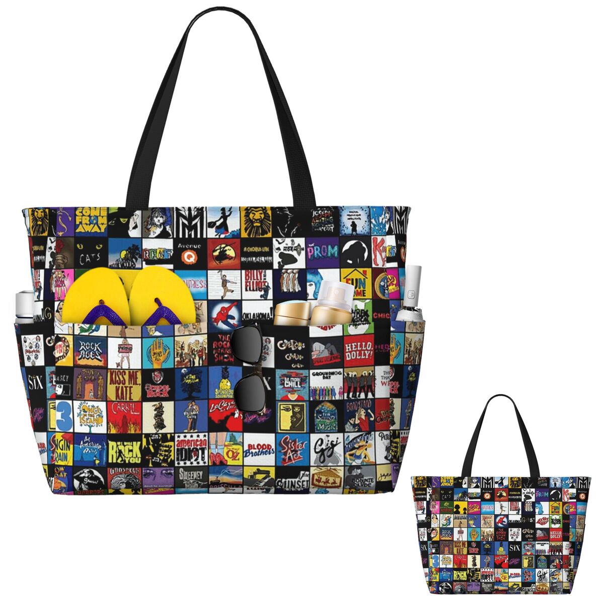 Broadway Musical Theatre Logos - đánh giá và giá Yoga Fitness Tote