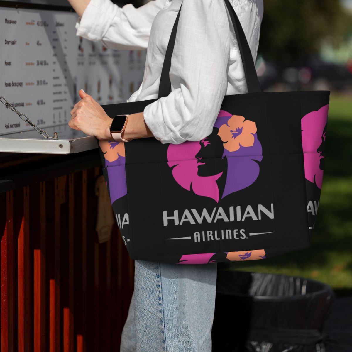 Hawaiian Airlines Herc Travel  - đánh giá và giá Yoga Fitness Tote