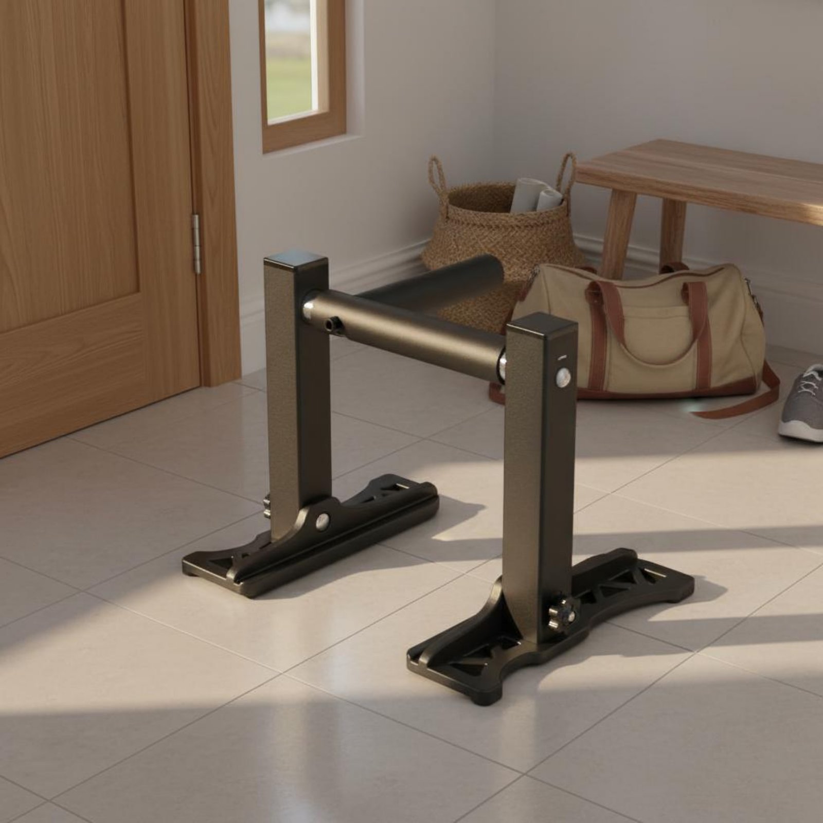 2 Pieces Adjustable Pull-up St - đánh giá và giá Pull Up Bar Doorframe