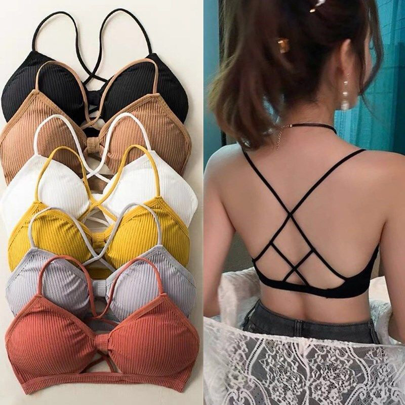 Sexy Threaded Sports Yoga Bra  - đánh giá và giá Yoga Fitness Hk