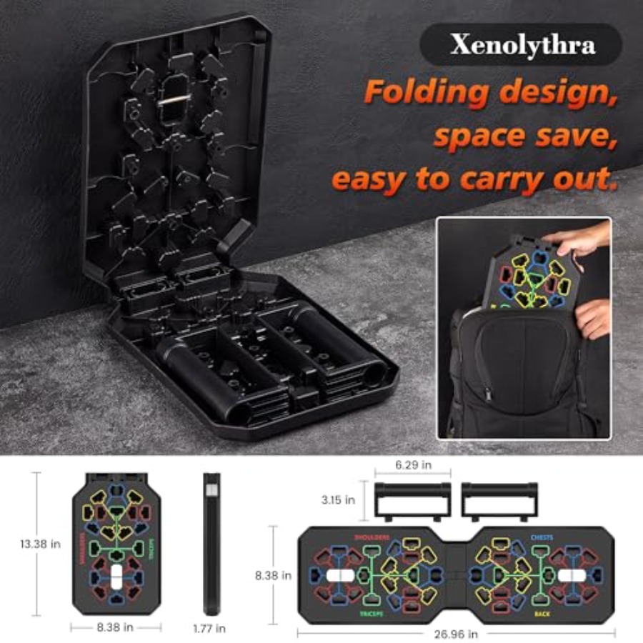 Foldable PushUp Stands Board F - đánh giá và giá Push Up Board