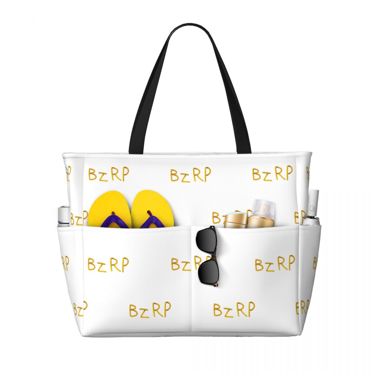 Bizarrap Cap (BZRP) Beach Tote - đánh giá và giá Yoga Fitness Tote