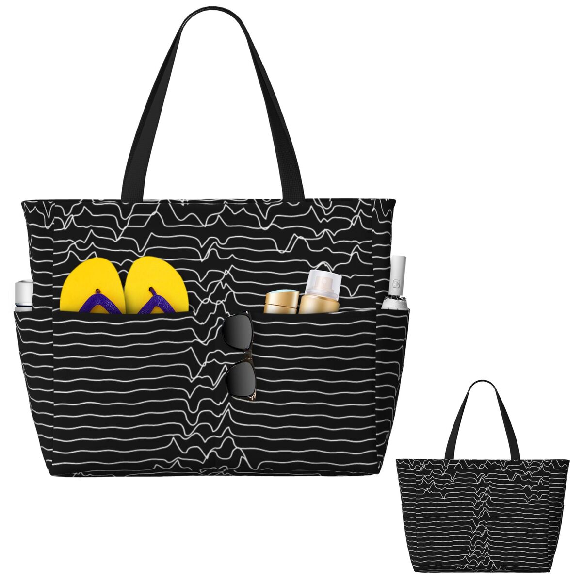 Joy Division Unknown Pleasures - đánh giá và giá Yoga Fitness Tote