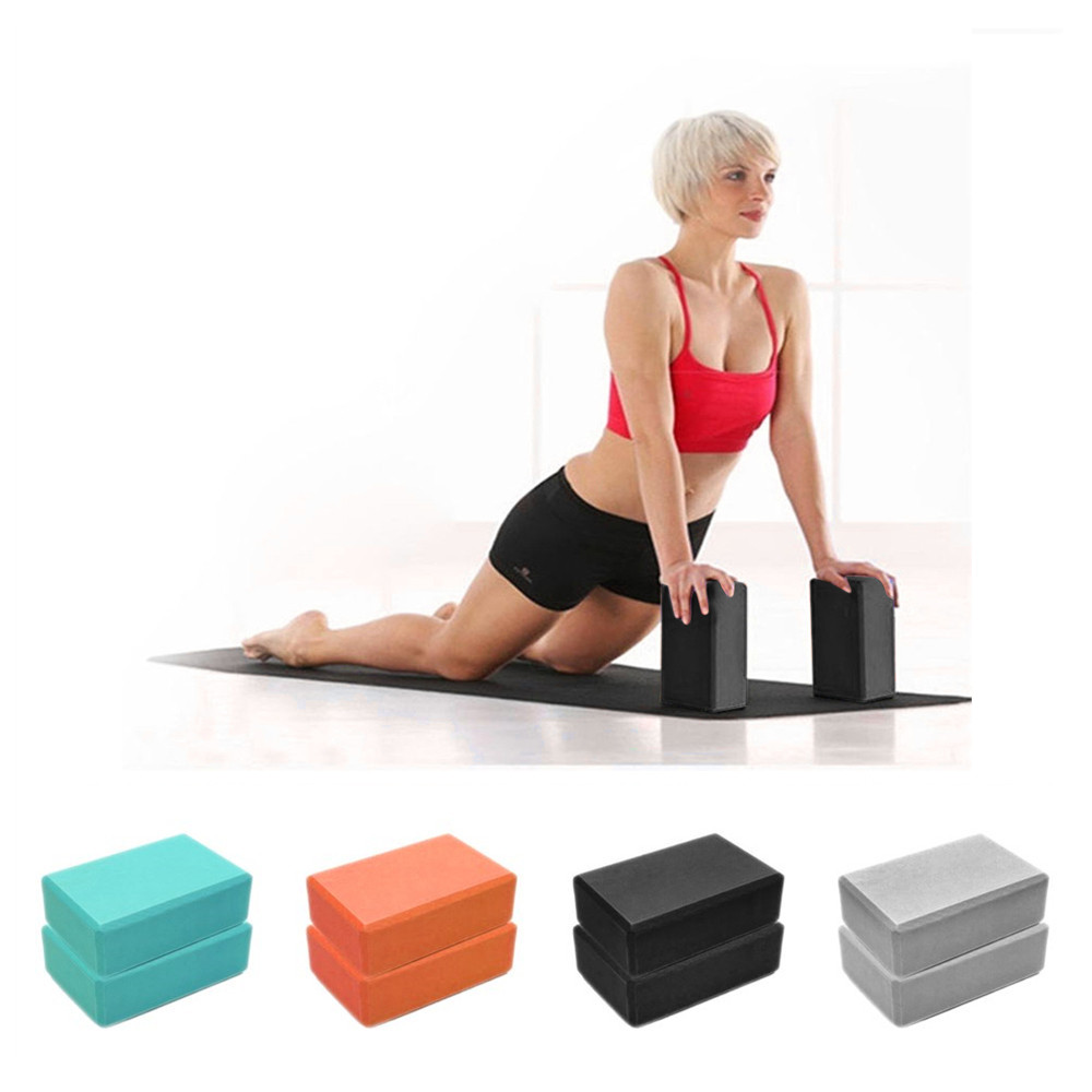Colored EVA Yoga Block Brick N - đánh giá và giá Yoga Fitness Health