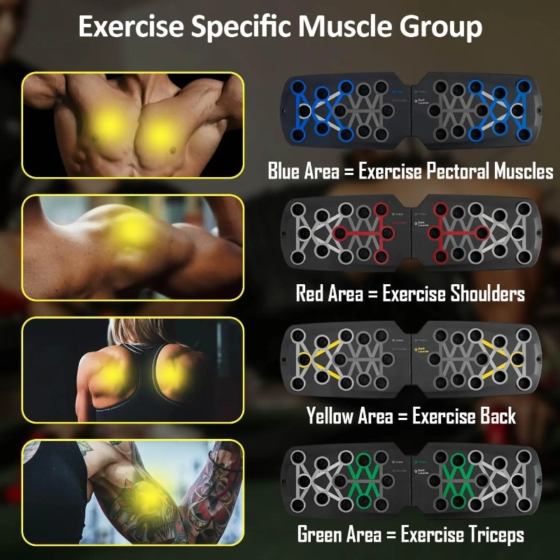 Foldable Push Up Board with Re - đánh giá và giá Push Up Board